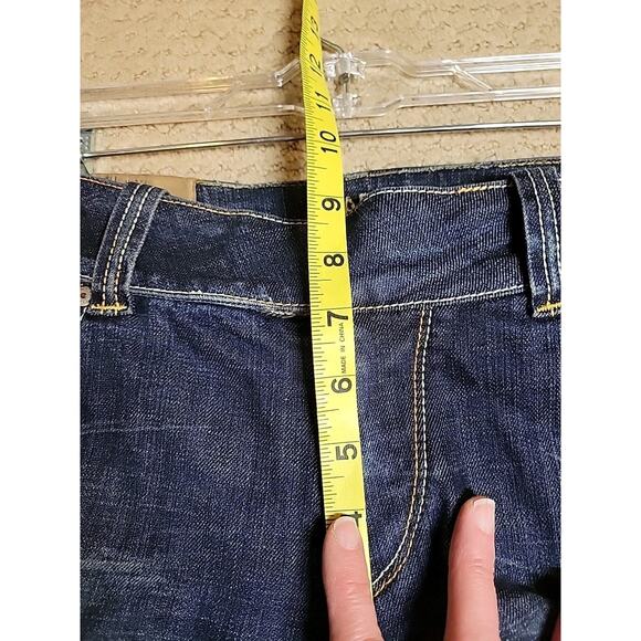 Vintage Rare Parasuco Denim Legend Jeans Womens 11 Blue Stretch Bohemian Italy - Picture 7 of 14